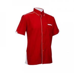 Baju Korporat Kemeja F1 Oren Sport F1 1605 Red