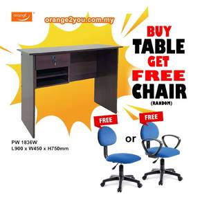 Economic Writing Table , Free Typist Chair