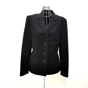 Ralph Lauren Black Wool Blazer
