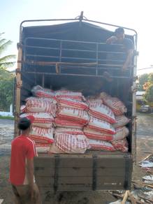Sekam usang Dan mentah guni besar min order 200gun