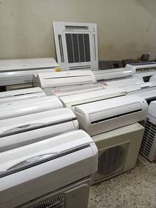 Aircon second hand jual murah2 elok sekli pasng