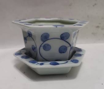 Arita ware, mini bonsai pot, bonsai pot, small bon