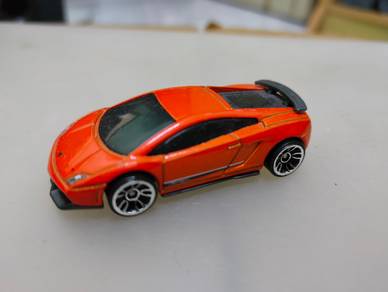 Hotwheels Orange Lamborghini Gallardo 5 pack