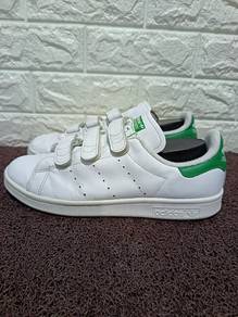 Uk7.5 Adidas Stan Smith Velcro Sneakers