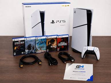 PS5 Slim Disc 1TB Value Bundle Deal - Preowned