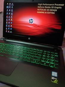 TOP-GAMING HP-i5 RAM_16GB, SSD, GRAFIK_NVIDIA_GTX 