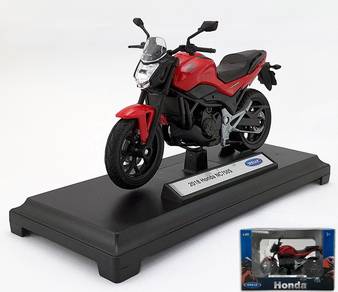 2018 HONDA NC750S 1:18 Diecast Metal Motorbike