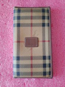 Burberrys leather long wallet italy CK armani nike