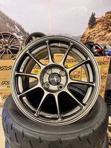 NEW TC105x 15x8 4x100 +28 AOW FLOW FORMING HONDA
