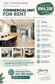 Shop lot For Rent in Seri Kembangan,SGR