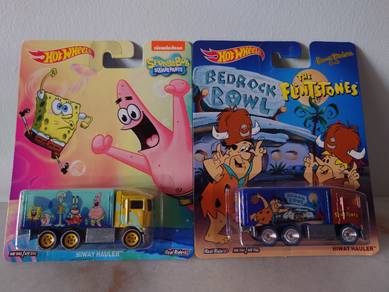Hot Wheels Hiway Hauler SpongeBob Flintstones
