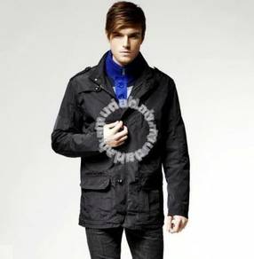 767 England Classic Multi-Pocket Coat Black Jacket