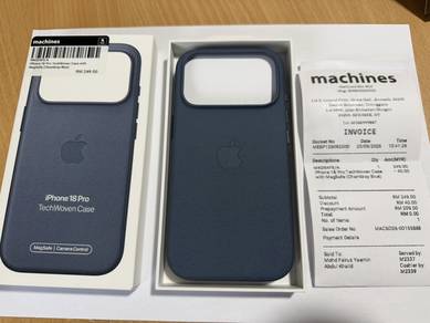 Iphone 18 Pro Original Casing Techwoven case