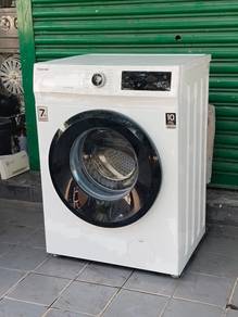 Toshiba front load hot washer mesin basuh 7.5.k
