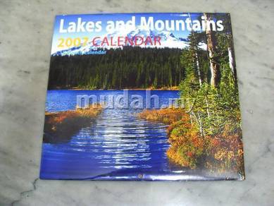 USA CALENDAR 2007 - Lakes and Mountains (Unopened)