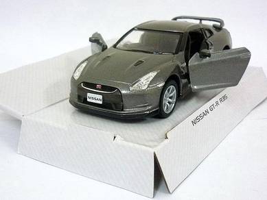 NISSAN skyline GT-R R35 1/36 diecast - grey