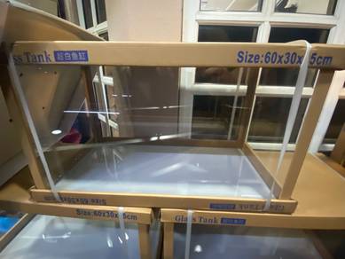 [Lelong]New Crystal Clear Aquarium Tank 60cm 6mm