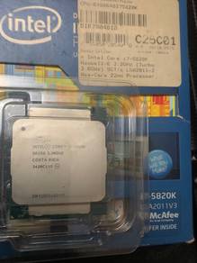 Processor Intel Core i7 5820K & Corsair H100i