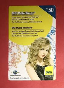 DIGI RELOAD COUPON TAYLOR SWIFT Card EXPIRED