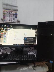 computer desktop and lapto
