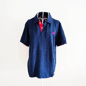 Burberry Polka Dots Navy Blue Tee