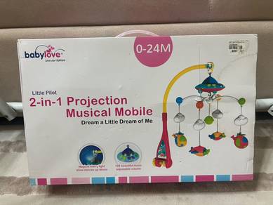 Projection musical mobile