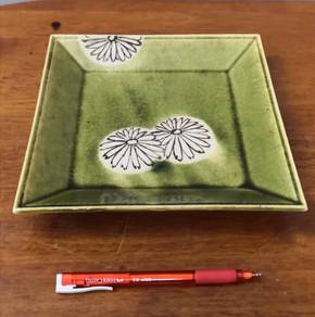 pottery Square trinket dish