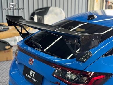 Honda FL5 Front Lip Side Spoiler Carbon GT Wing