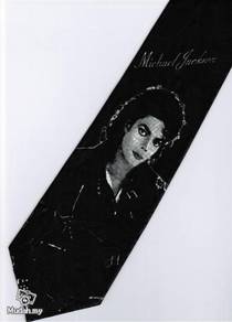 Michael Jackson MJ Super Star Singer #3 Neck Tie