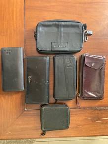 long wallet / leather bag