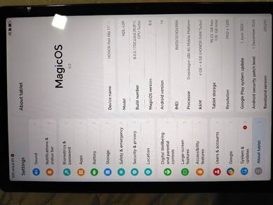 honor pad x8a