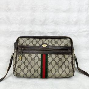 Gucci Bag Brown Ophidia GG Canvas Shoulder Bag