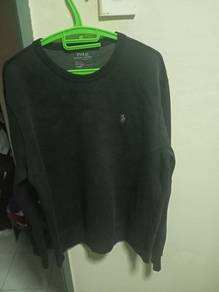 vintage  ralph lauren jacket burberry sweatshirt