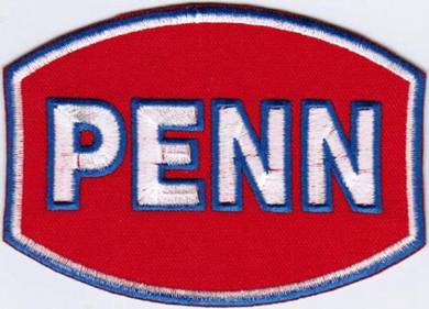 Penn Reels Fishing Tackle Badge Iron On Patch