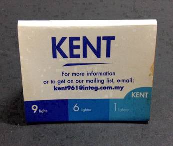 Collectible Match Book - Kent
