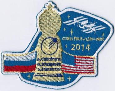Soyuz TMA-12M-MKC Cliff Russia Human Space Patch