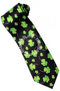St Saint Patrick Day Canada Leaf Cartoon Neck Tie