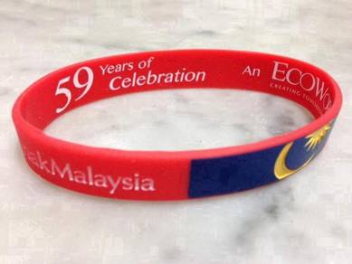 Wristband -AnakAnak Malaysia- Celebrating 59 Years