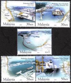 2004 Main Ports Of Malaysia Stamp UM S