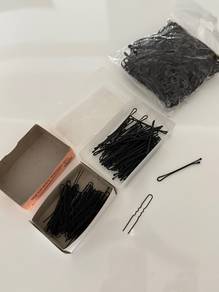 free- hairpin and rubber band