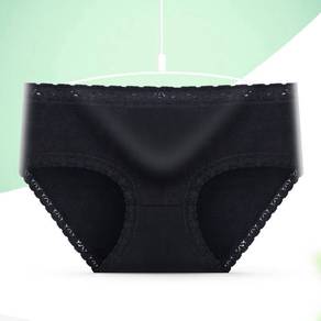 70-90kg plus size plain black women underwear 