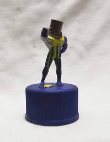 Pepsiman Too Bad mini Figure Bottle Caps Japanese