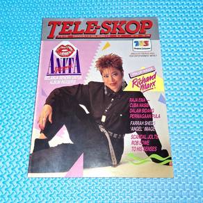 Vtg 90 Majalah Tele-Skop No 26 Anita Sarawak Cover