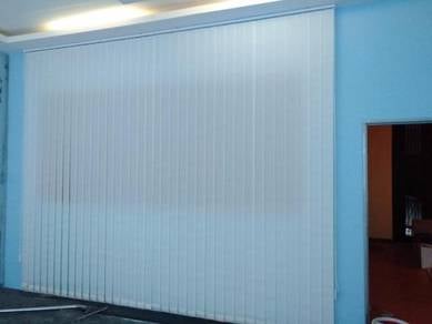 PASANG VERTICAL BLIND l install office curtain