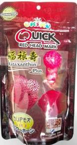 Okiko Quick Red Head Mark Fish Food Feed 100gram