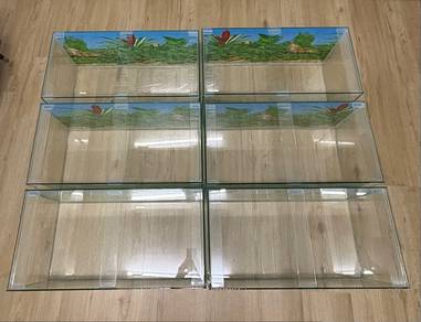Akuarium saiz 2kaki BARU (2ft x 1ft x 1ft)