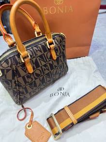 Bonia Satchel Bag Monogram
