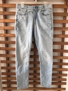 Japan G Star Raw D-Staq 3D slim blue denim jeans