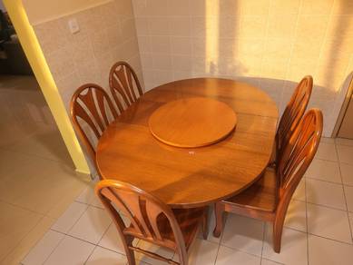 Diving table with chairs - Nyatuk Wood 