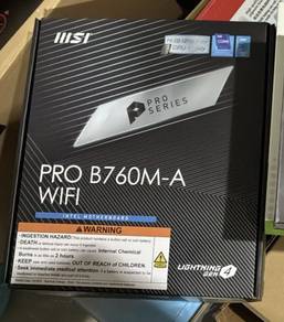 MSI PRO B760M-A Wifi DDR5